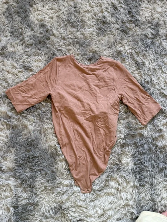 Women’s Mauve Pink Shape wear Bodysuit - Picture 2 of 2